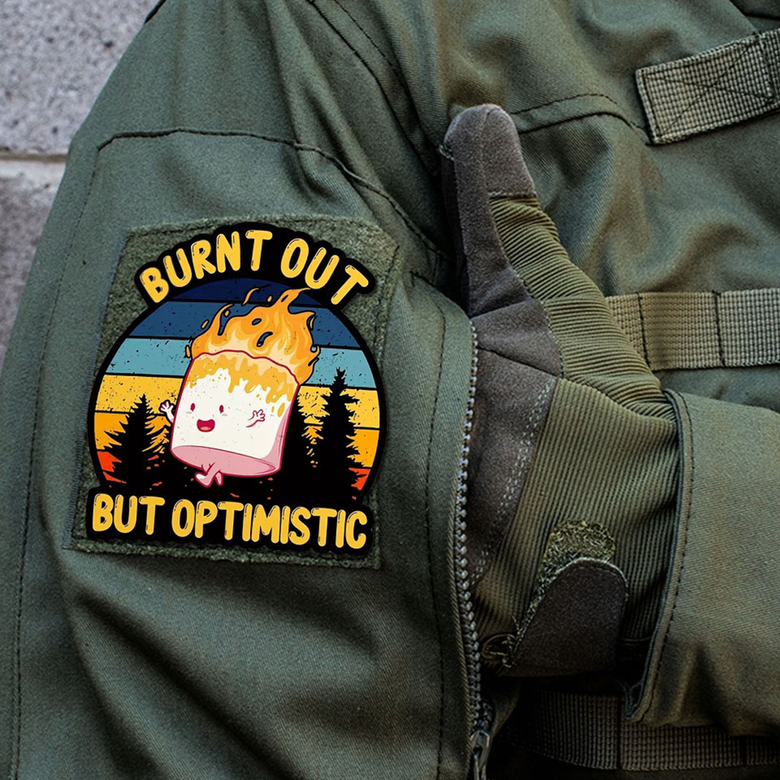 Burnt Out But Optimistic Tacti - Urban Backpack Tactical 评论和价格