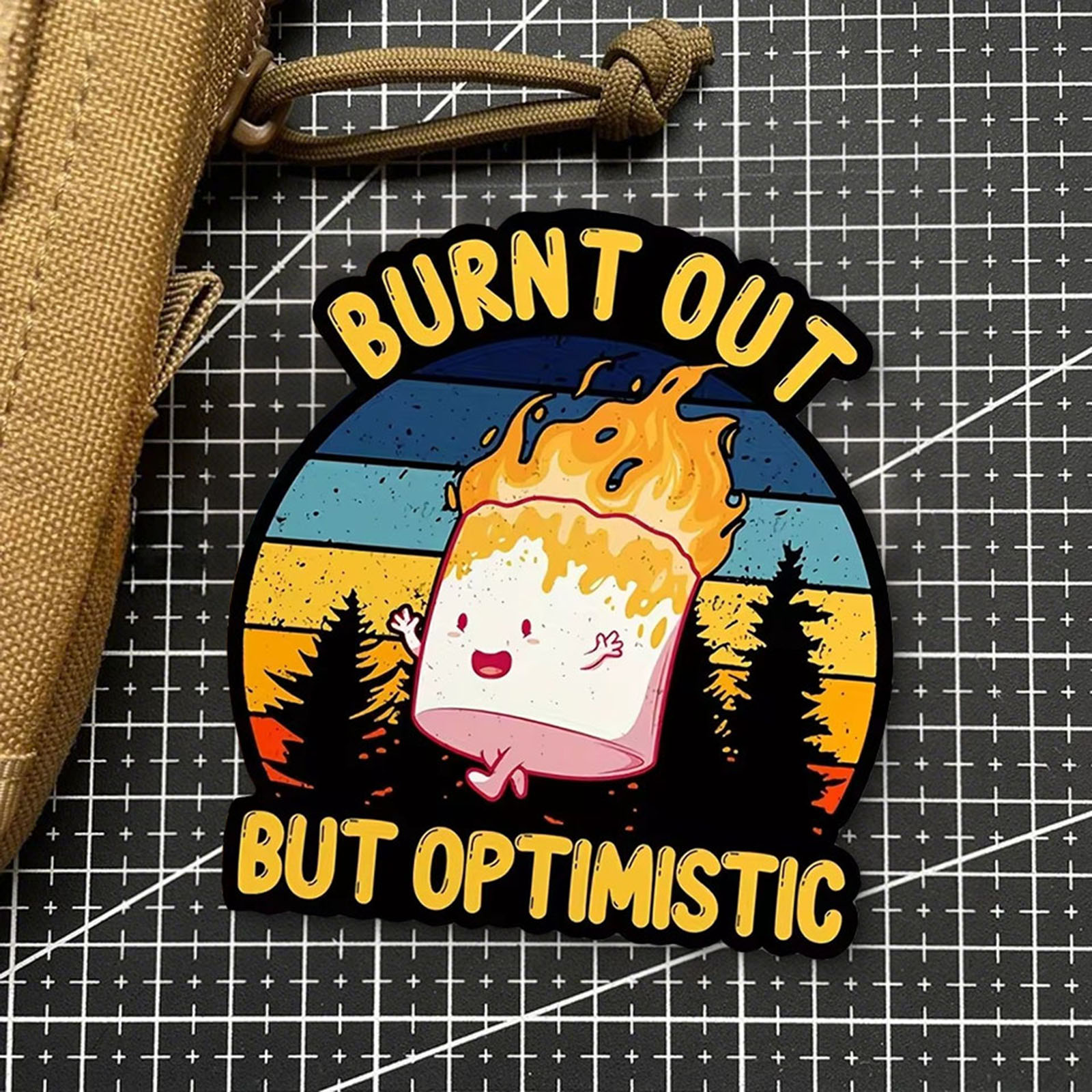 Burnt Out But Optimistic Tacti - Urban Backpack Tactical 评论和价格