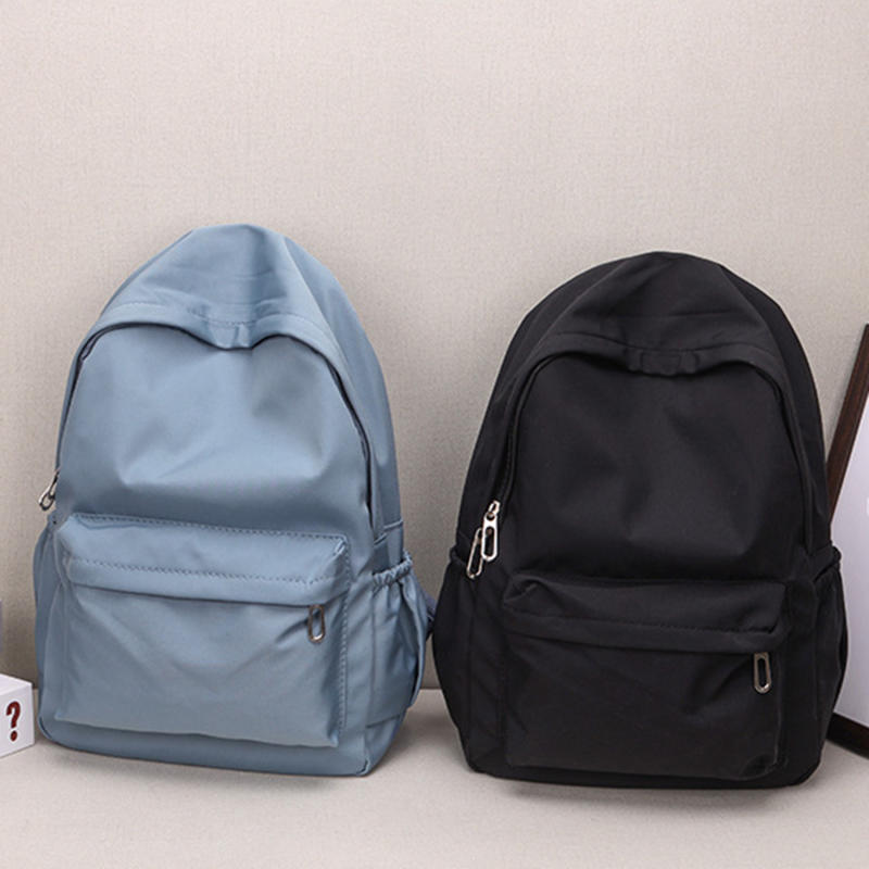 Women Solid Color Leisure Back - Canvas Backpack Casual 评论和价格
